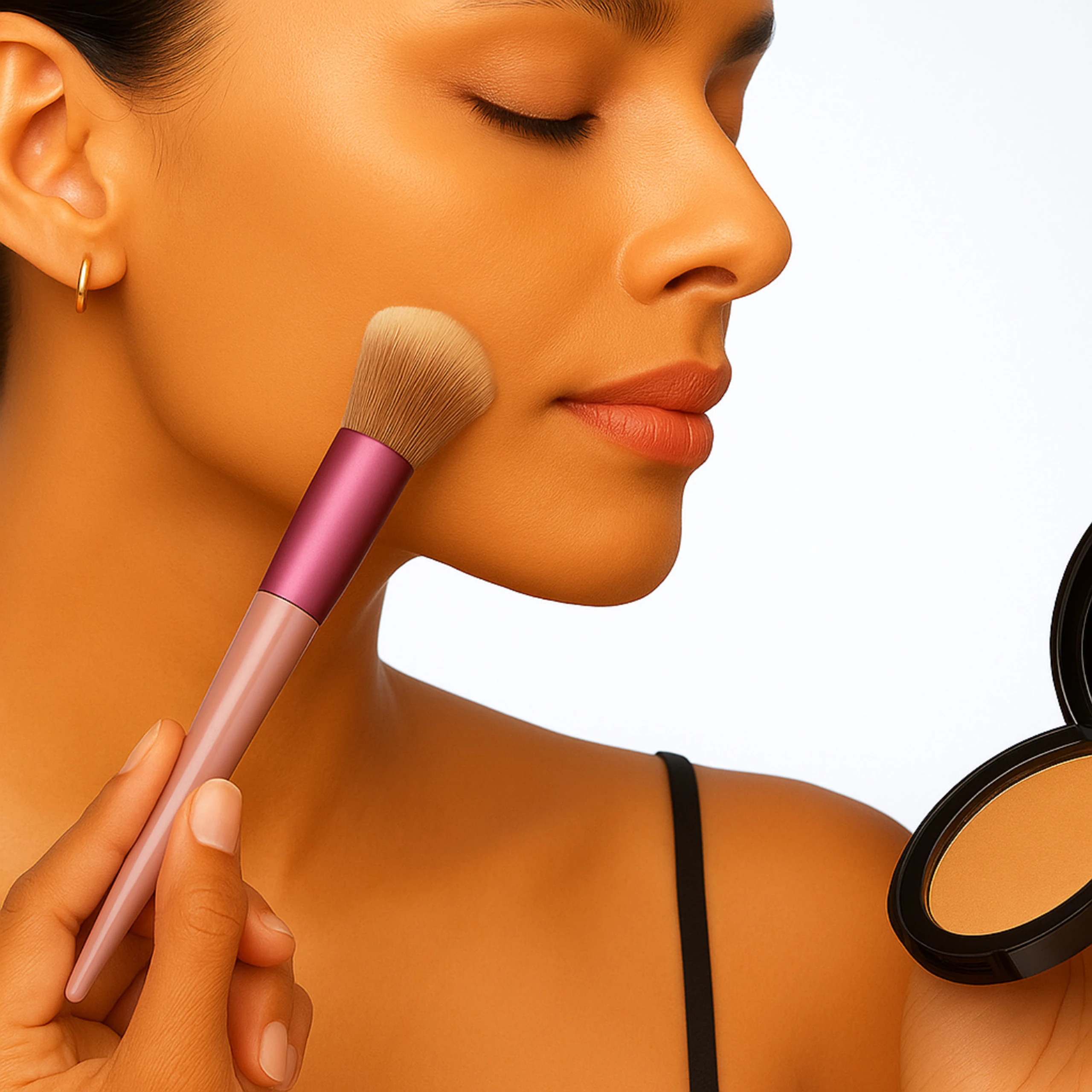 AmazingKarts 13-Piece Professional Makeup Brush Set with Beauty Sponge for Face & Eye Makeup (Pack of 14) image 2