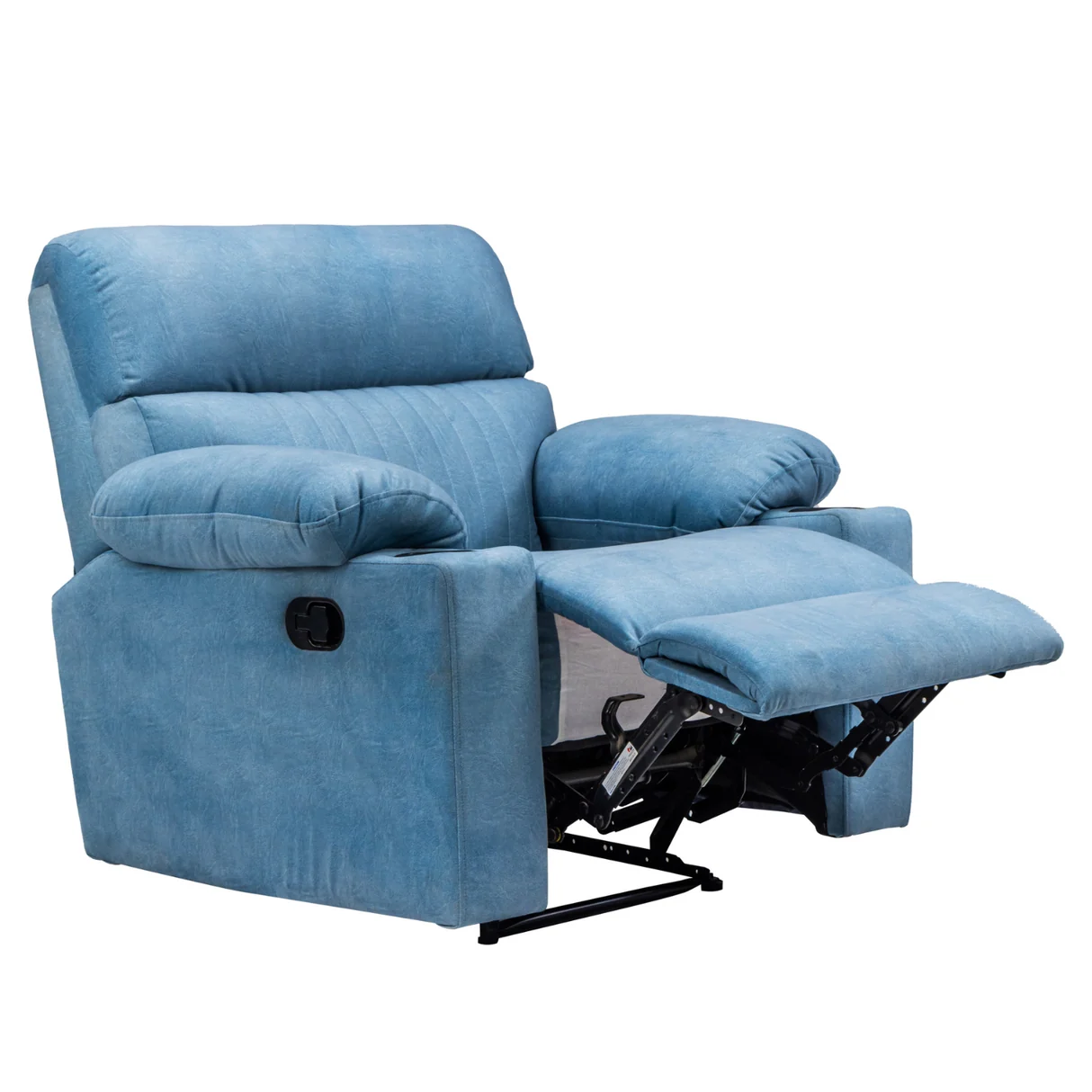 Bordeaux Sophisticated Fabric 1-Seater - Blue image 2