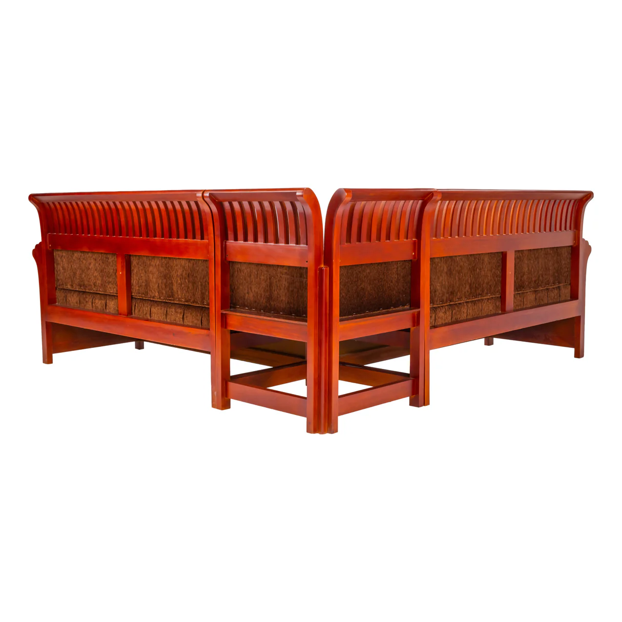 Orlando Pro Regal Wooden Sofa - Corner Set - HSingley Finish image 3